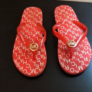 Michael Kors flip flops
